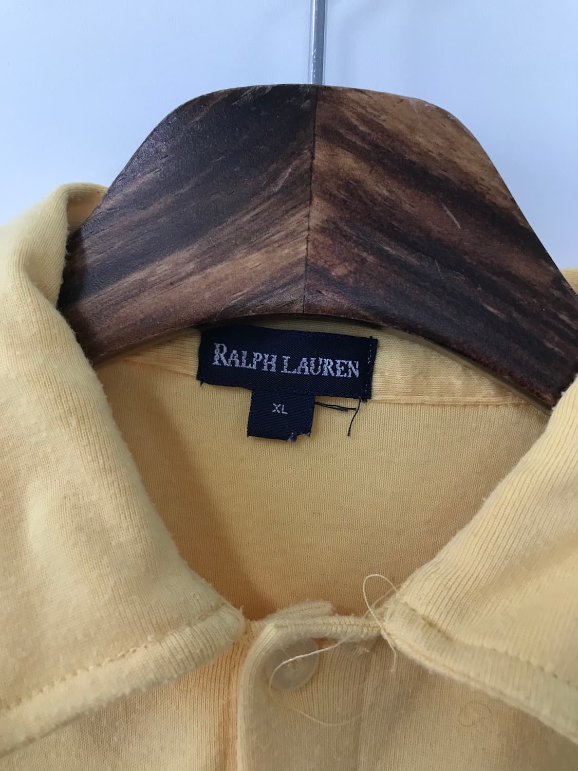 폴로 랄프로렌 옐로우 반팔 니트 가디건 상품이미지4