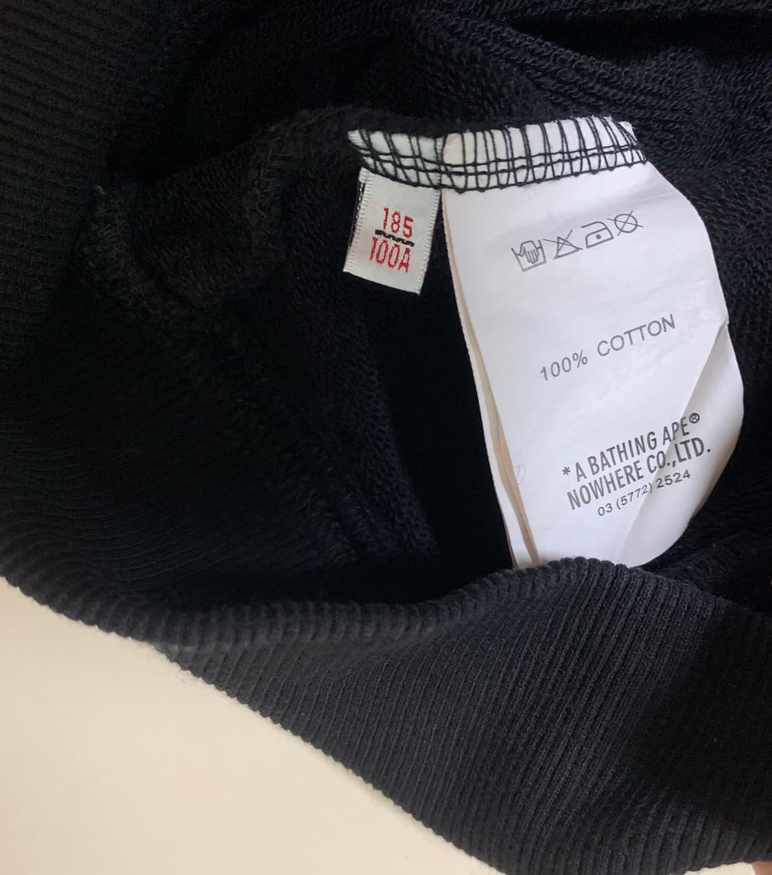 [XXL] AAPE 문페이스 블랙 후드집업 상품이미지4