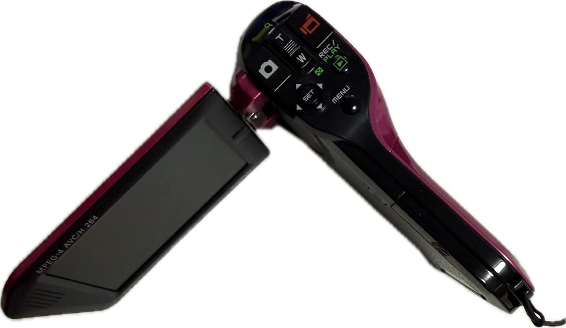 박스셋 ! 산요 작티 xacti cg10 핑크 디지털 캠코더 카메라 상품이미지4