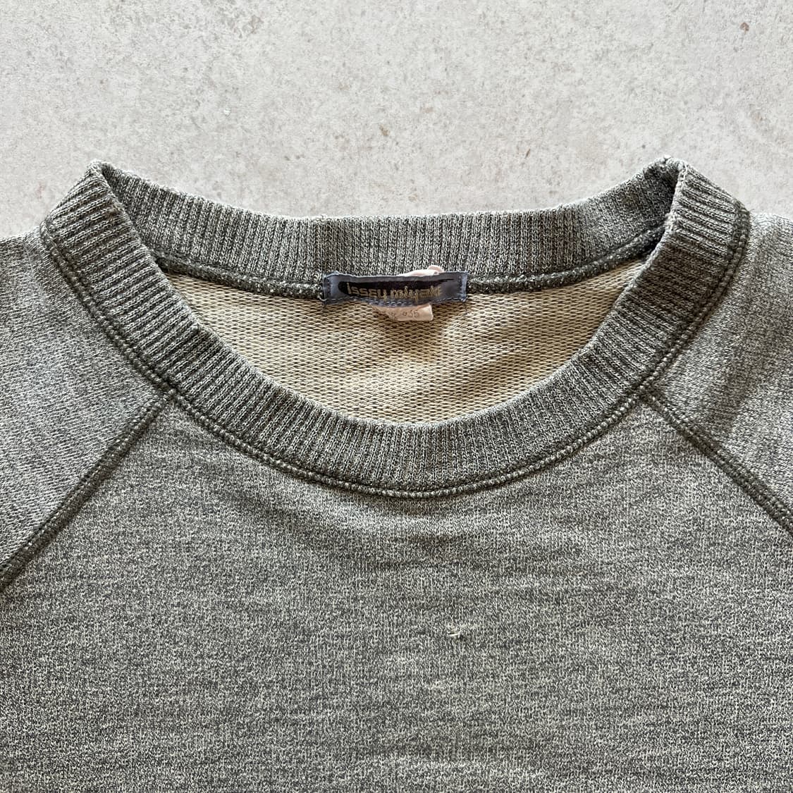 빈티지 90s ISSEY MIYAKE 백로고 스웻셔츠 상품이미지7