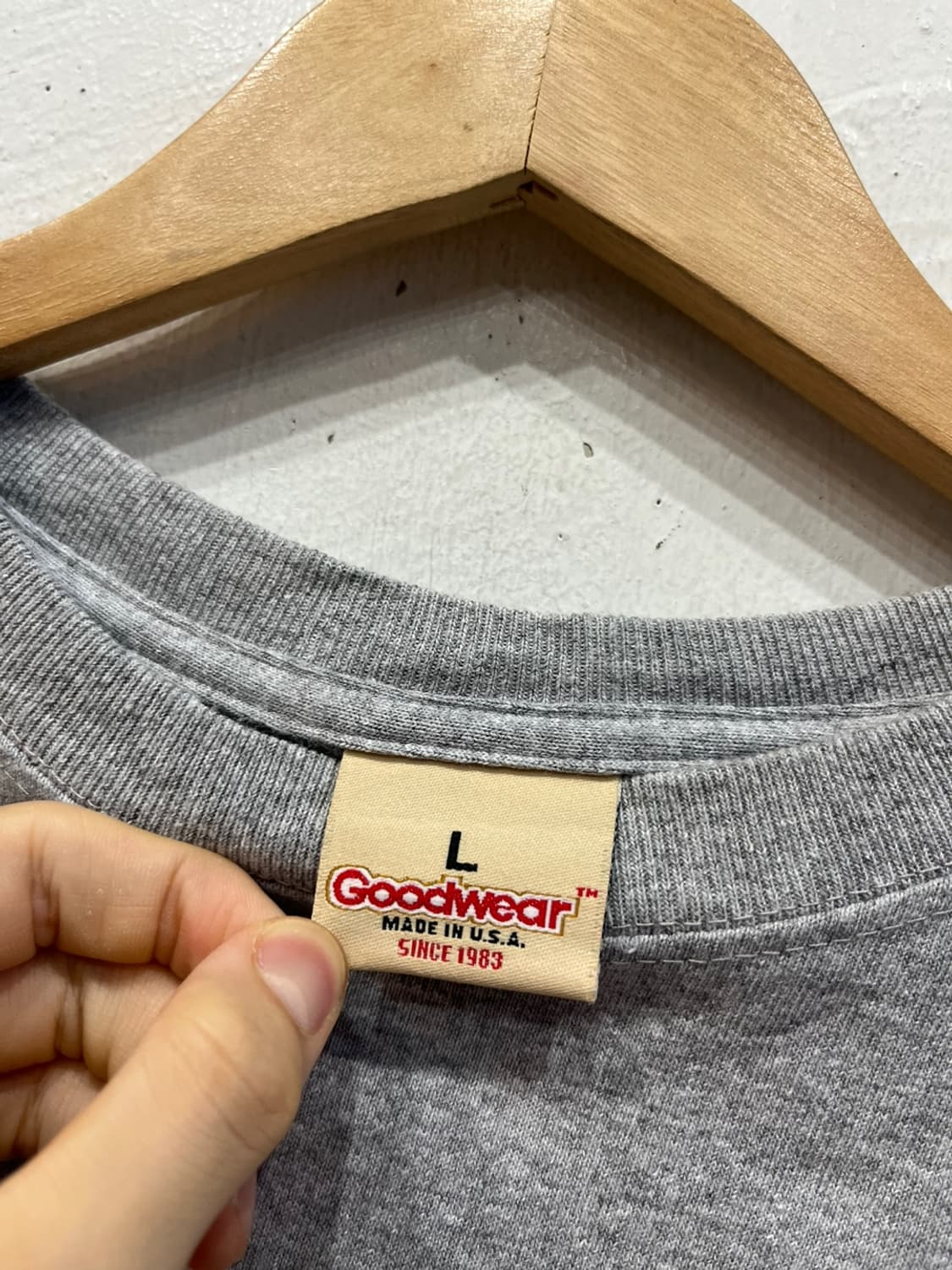 GOODWEAR 굿 웨어 롱슬리브 MADE IN USA 상품이미지2