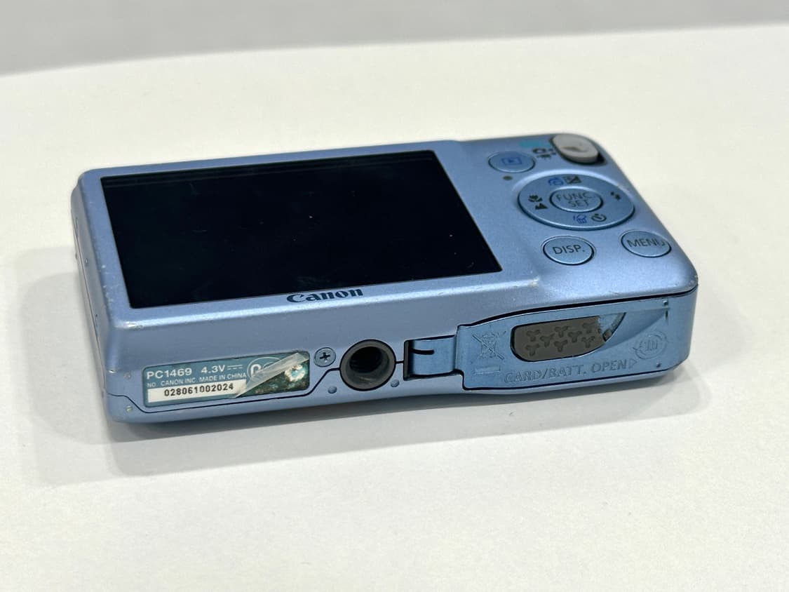 캐논 익서스 105 블루 디지털카메라 빈티지디카 작례있음 상품이미지3