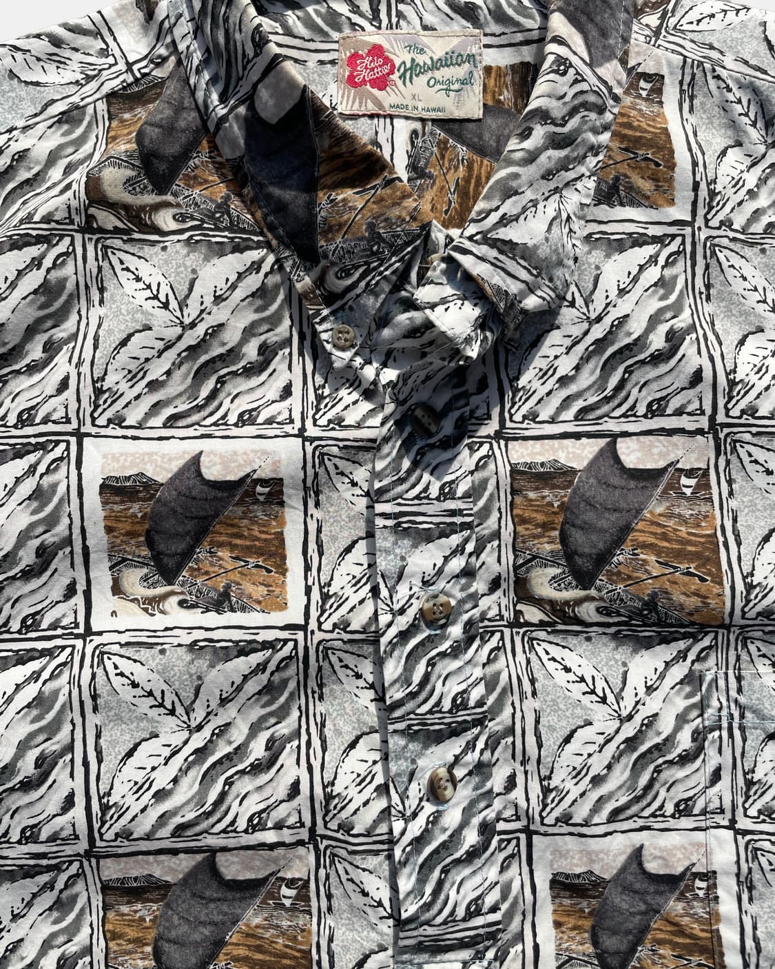 90s pull over aloha shirts  상품이미지3