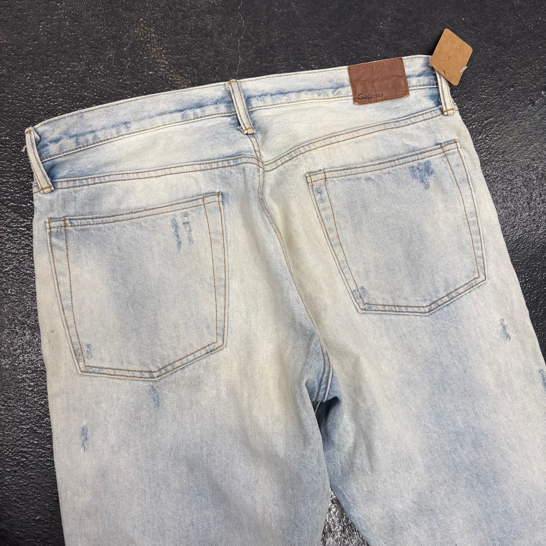 (34)갭 스트레이트 데님 워싱진 상품이미지6