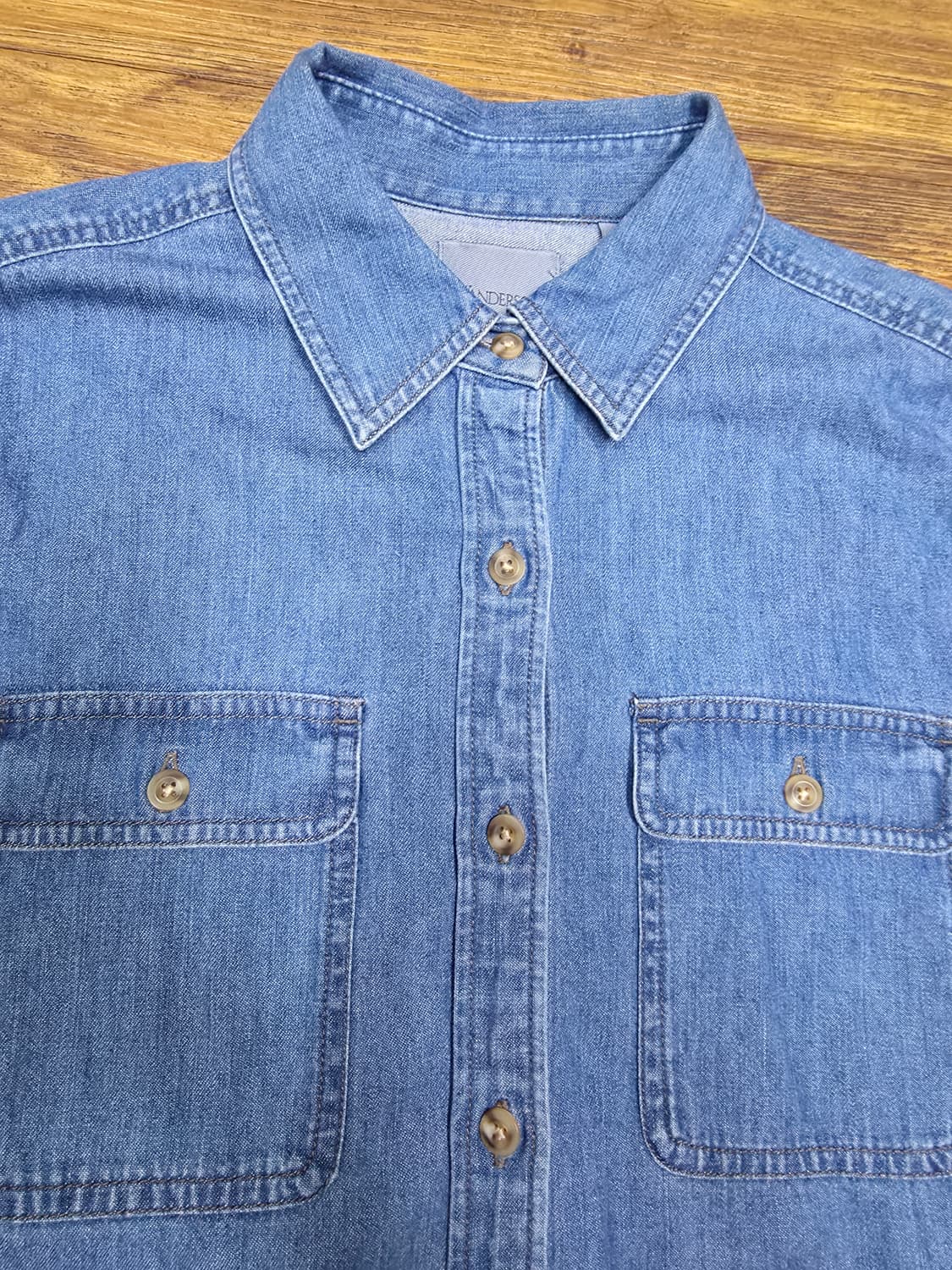 유니클로  jw앤더슨 여성 청남방 상품이미지2