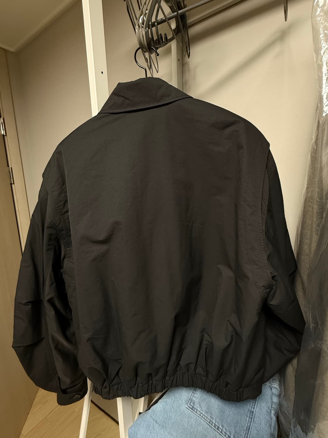 [M]25fw 아모멘토 패디드 코튼 나일론 점퍼 블랙 상품이미지3