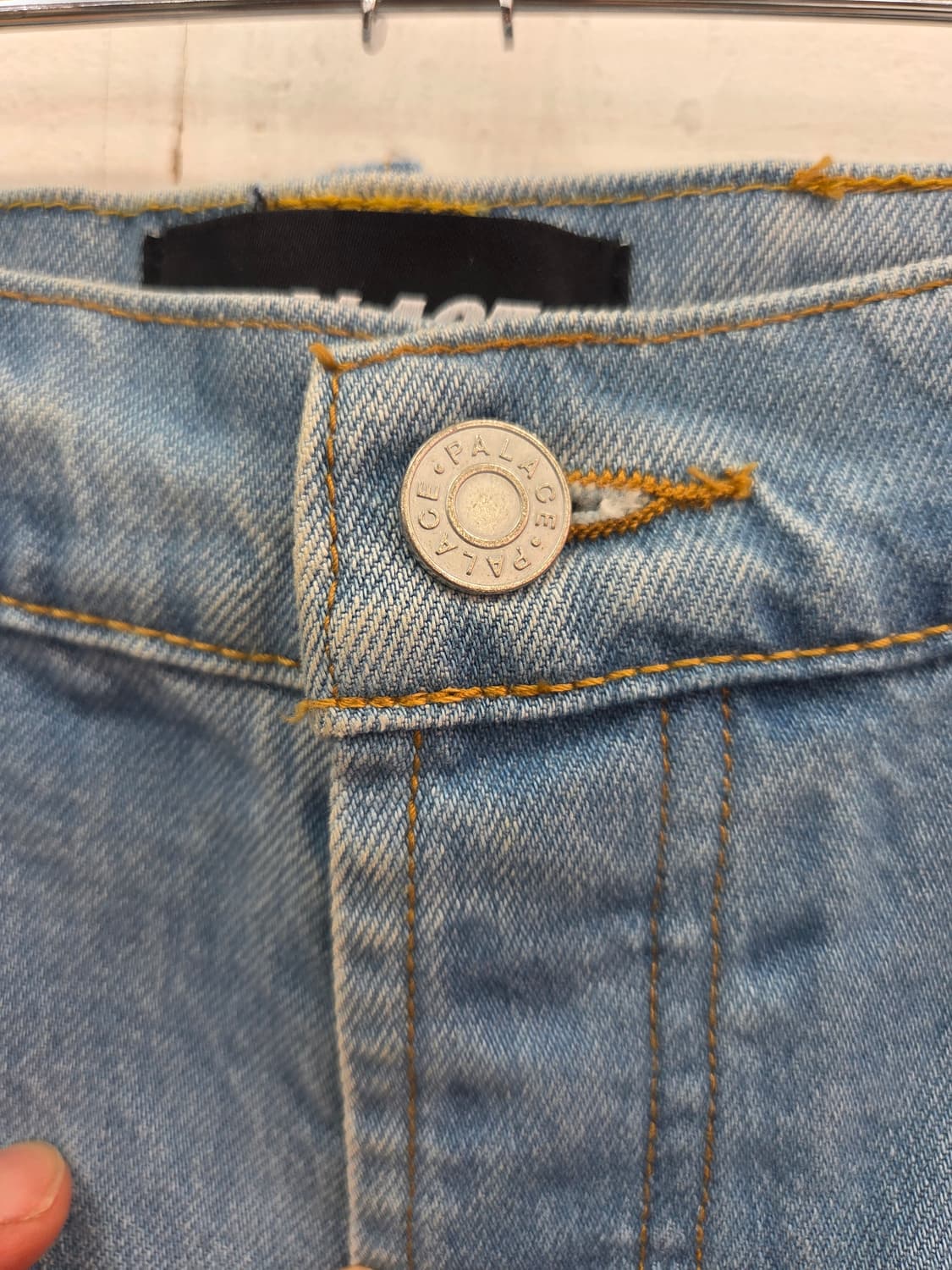 34 2023 팔라스 배기 진 스톤워시 데님 청바지 상품이미지4