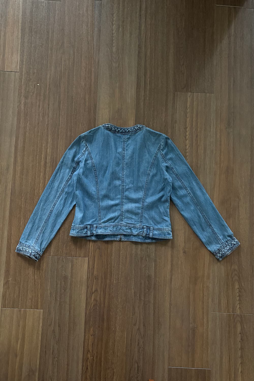 Braid Trim Denim Jacket 상품이미지5