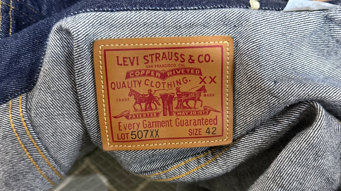 리바이스 1953 타입 2 자켓/인디고/사이즈 L=42 상품이미지7