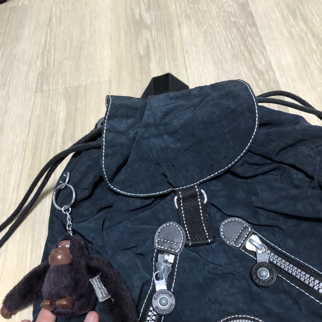 (OS) 키플링 KIPLING 복조리 다크 네이비 백팩 키플링 가방 상품이미지3