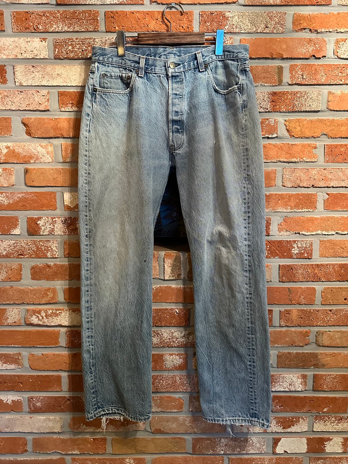 80s USA 빈티지 리바이스 501 데님 팬츠 상품이미지2