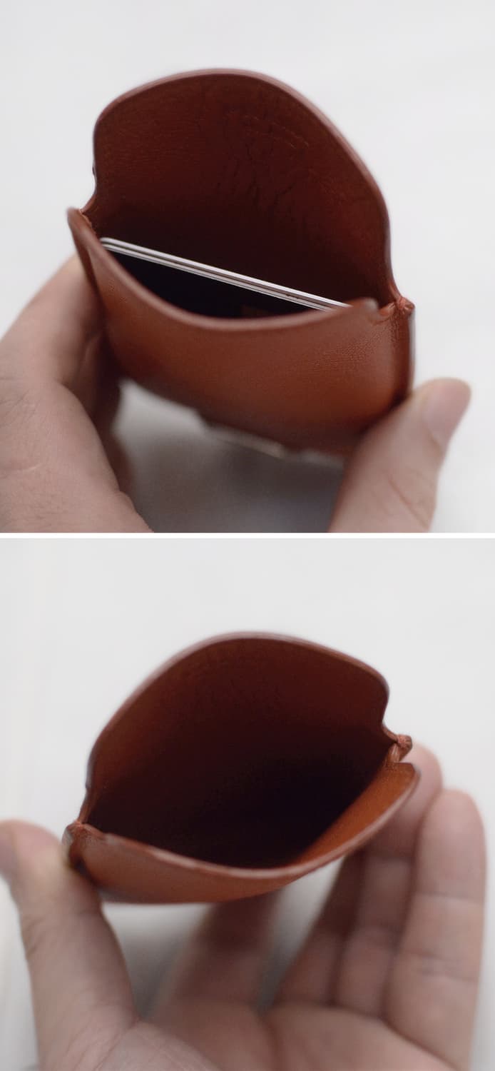 프라다 (PRADA) 삼각로고 사피아노 레더 카드.명함 폰케이스 상품이미지7