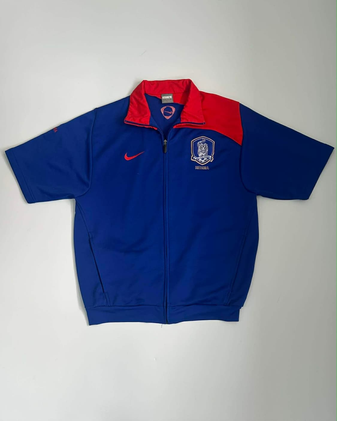 [L] 나이키 대한민국 국가대표 팀 트레이닝탑 자켓 반팔 유니폼 져지 상품이미지1