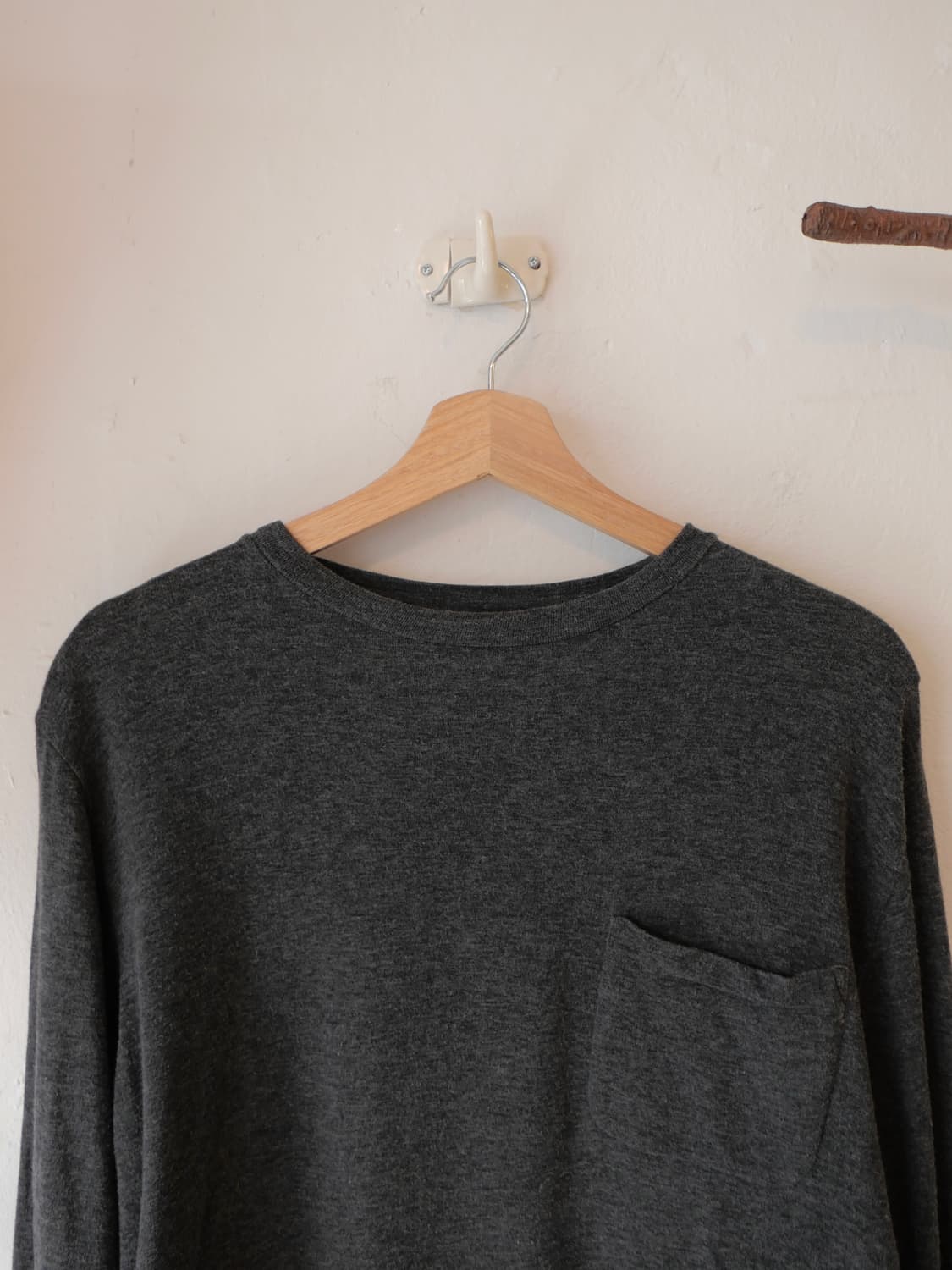 코모리 포켓 롱슬리브 상품이미지2