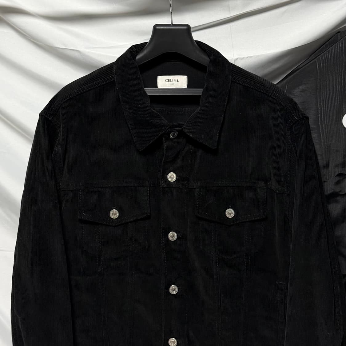 [S+급/XL] 셀린느 코듀로이 파리스 트러커 자켓 상품이미지4