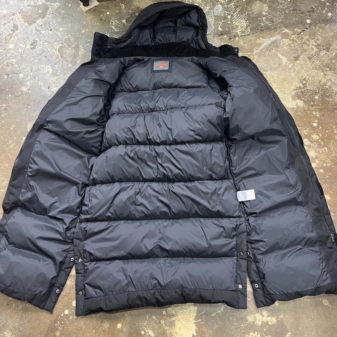 S) 아이더 덕다운 롱패딩 점퍼 오리털 롱패딩 자켓 상품이미지4