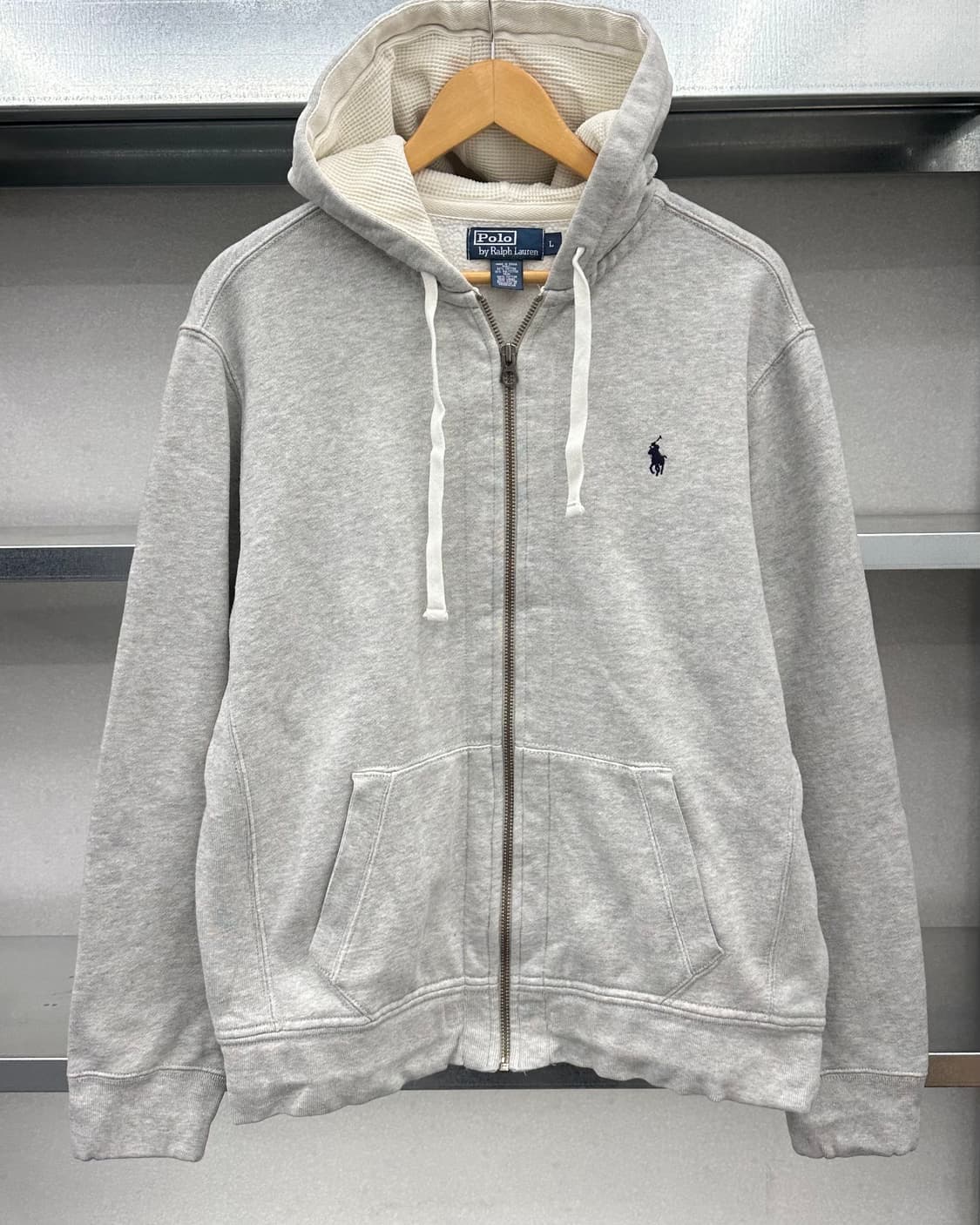 (L)폴로 써멀 후드집업-M1308 상품이미지1