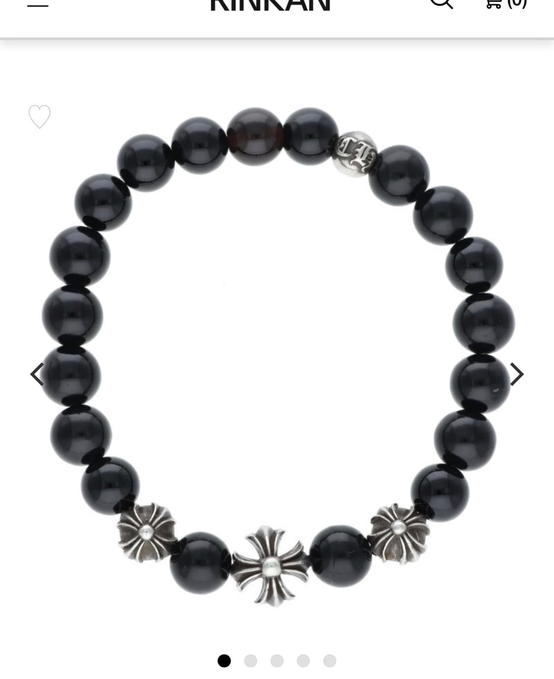 크롬하츠 8mm비즈 팔찌 4볼 상품이미지8