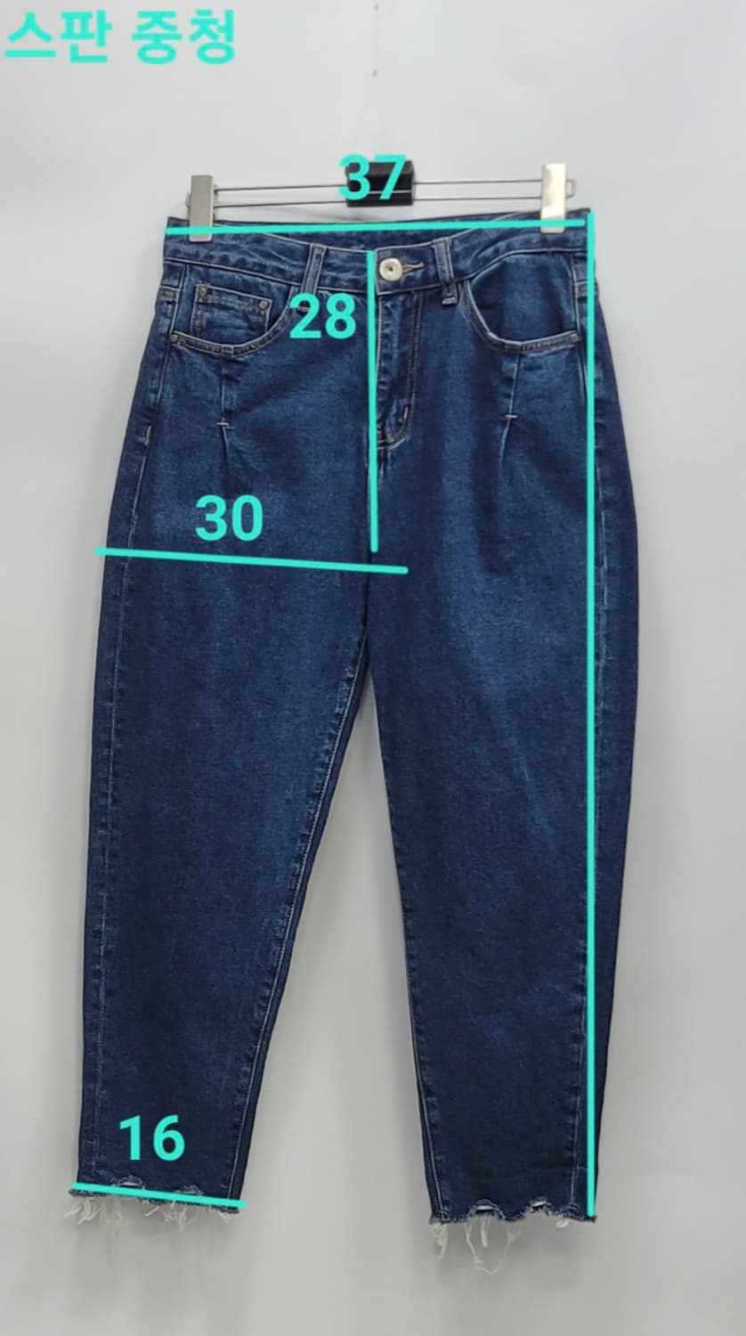 BENETTON 베네통 핀턱 배기 데님 청바지 / 여 67-94 
 상품이미지10