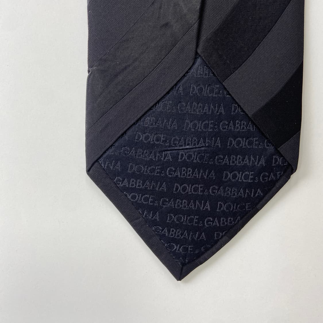 돌체 앤 가바나 (D&G) 명품 정품 블랙 넥타이 상품이미지5