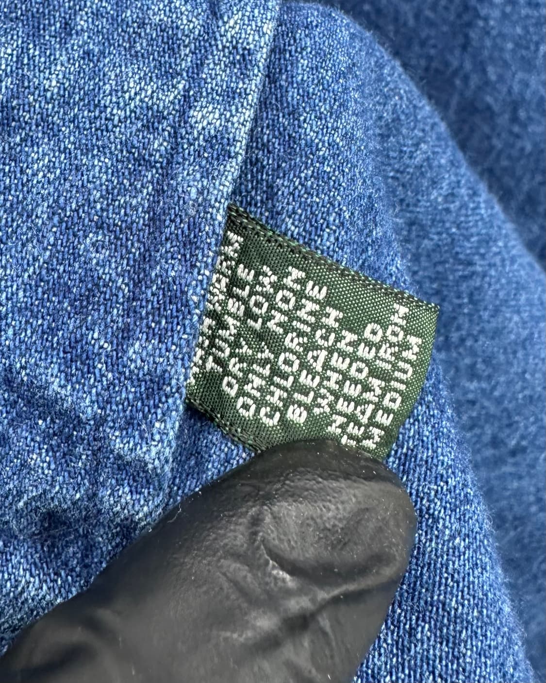 (L)80~90'S 폴로 컨트리 USA 데님셔츠-M1815 상품이미지4