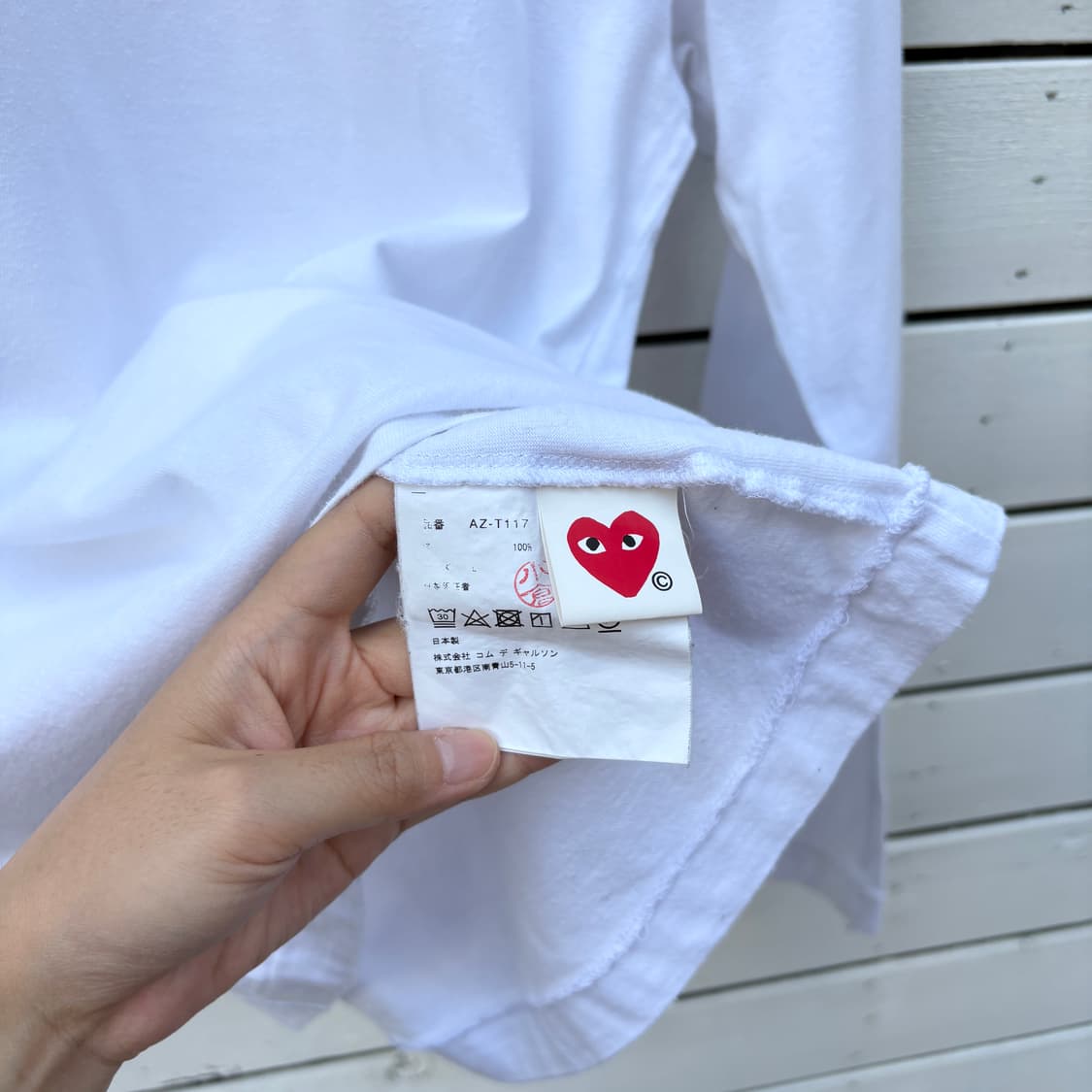 Comme des Garcons 꼼데가르송 롱슬리브 티셔츠 상품이미지6
