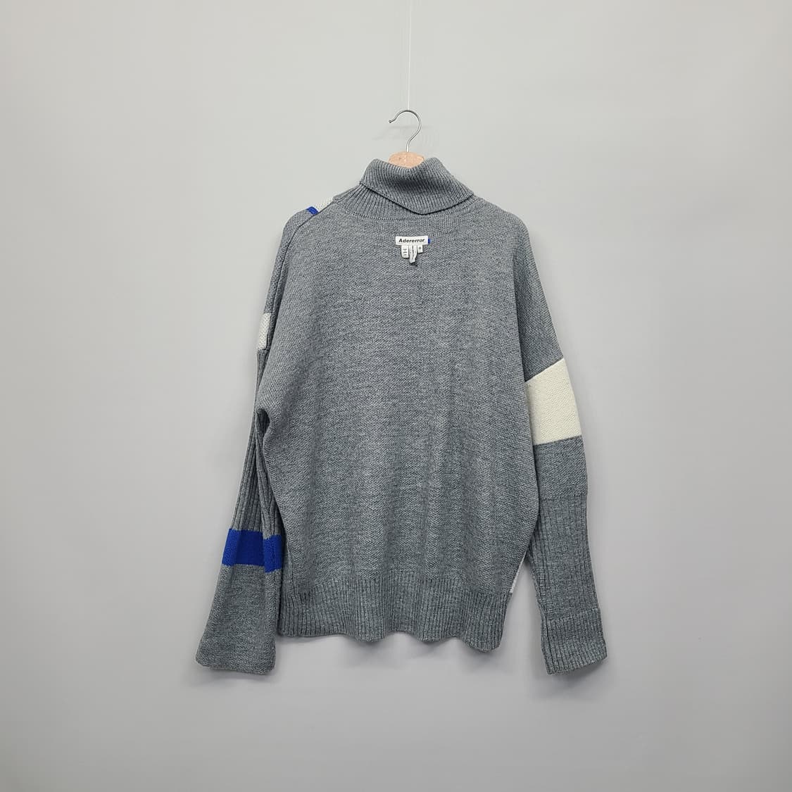 아더에러 19FW 알덴 터틀넥 니트 그레이 S (실사이즈 105 루즈핏) 상품이미지5