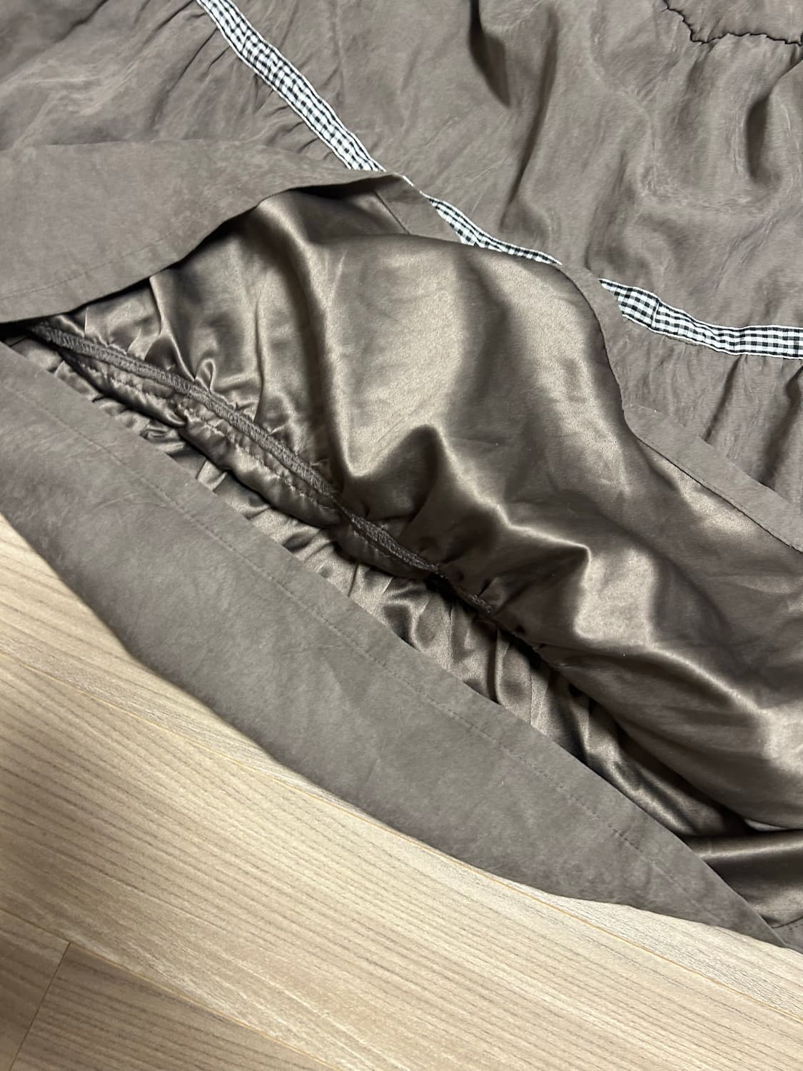 Aeae 체크미디스커트 상품이미지4