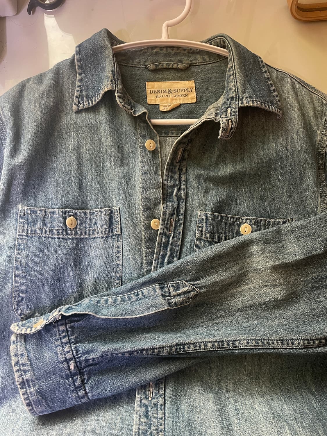 폴로 데님앤서플라이 데님 셔츠 상품이미지3