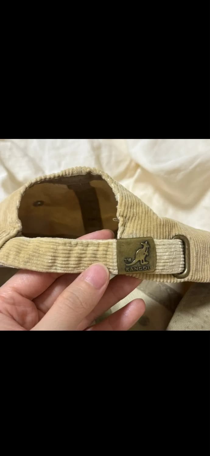 🦘캉골 코듀로이 베이지 볼캡🤎 상품이미지5