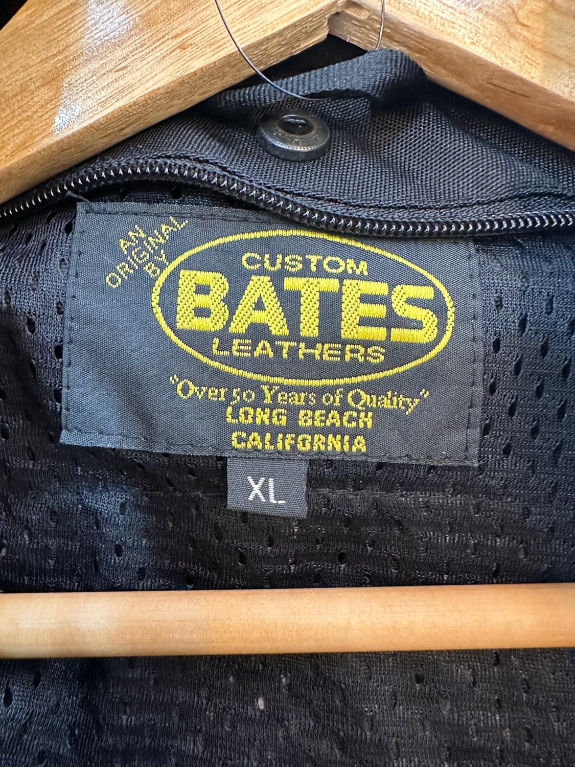 XL) bates 레이싱 자켓 블랙 상품이미지3