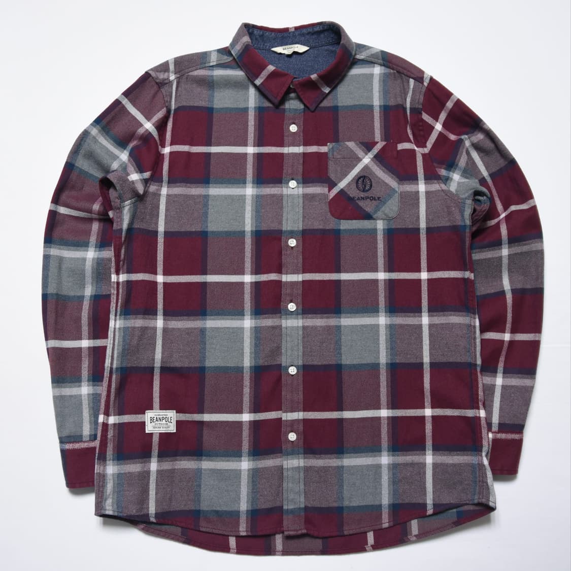 빈폴 Beanpole 체크 남방 105 남성 셔츠 캐주얼 상품이미지1