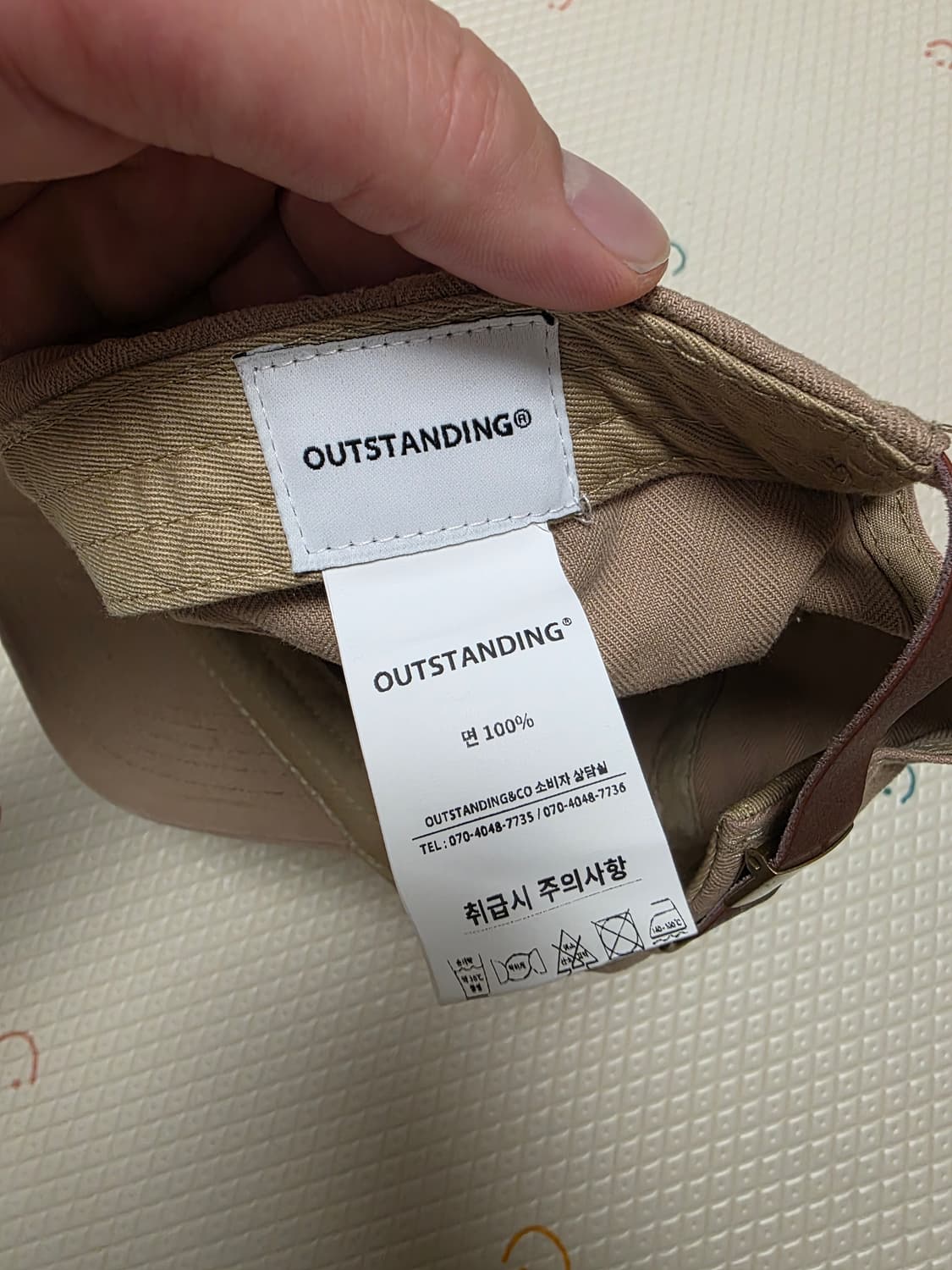 아웃스탠딩 밀 시리즈 463 버니밤 볼캡 팔아요 상품이미지3