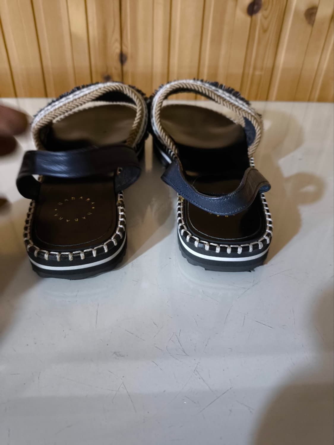 235mm 바바라 소가죽 에스닉 샌들 상품이미지5