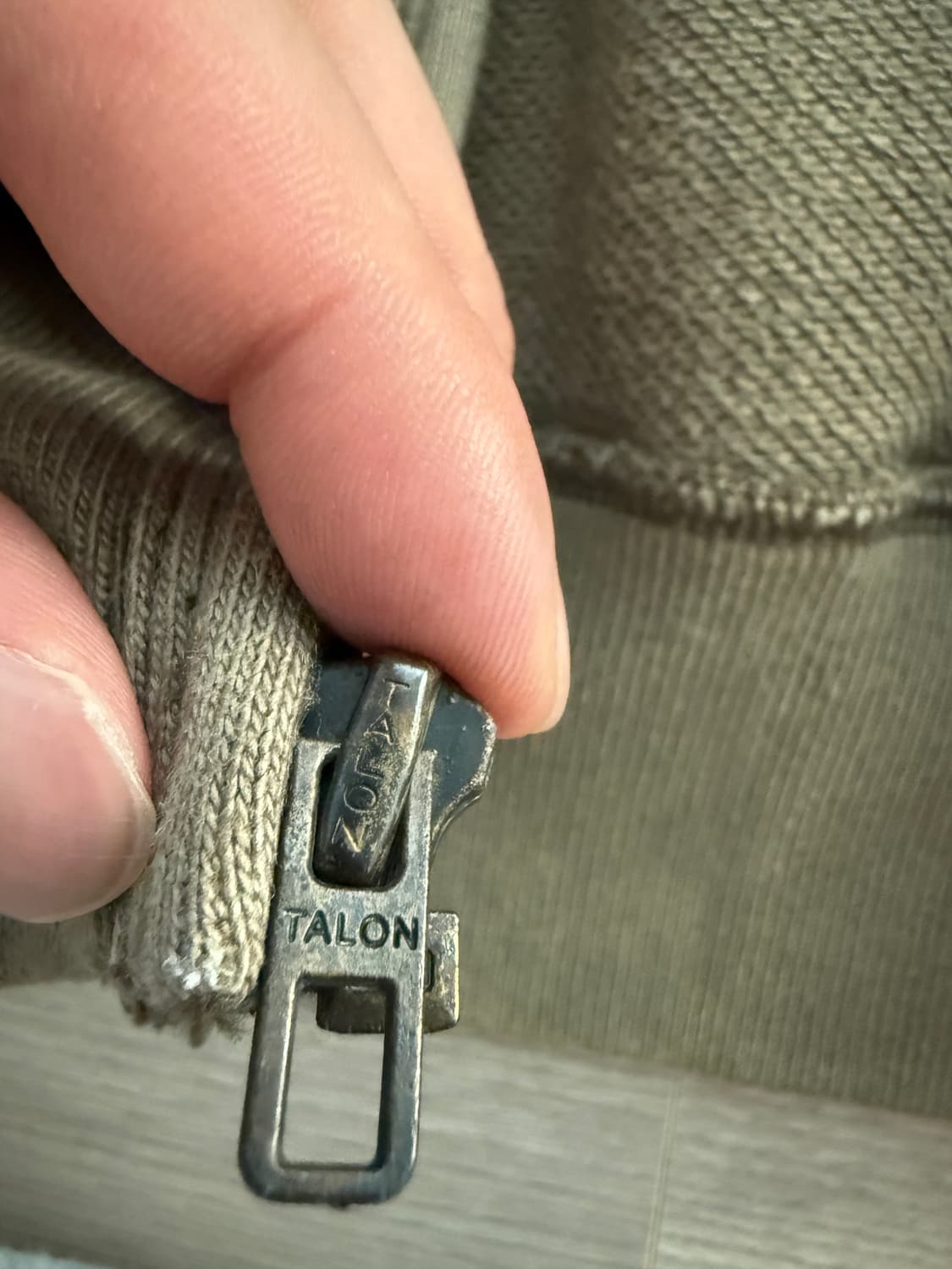 더블알엘 후드집업 카키 xl 상품이미지10