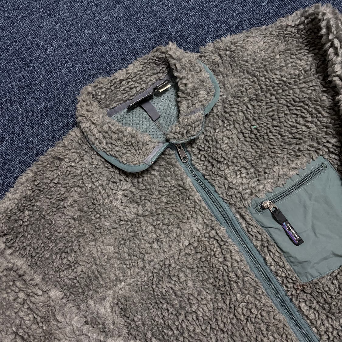 2000 파타고니아 클래식 레트로 딥파일 플리스 차콜 상품이미지4