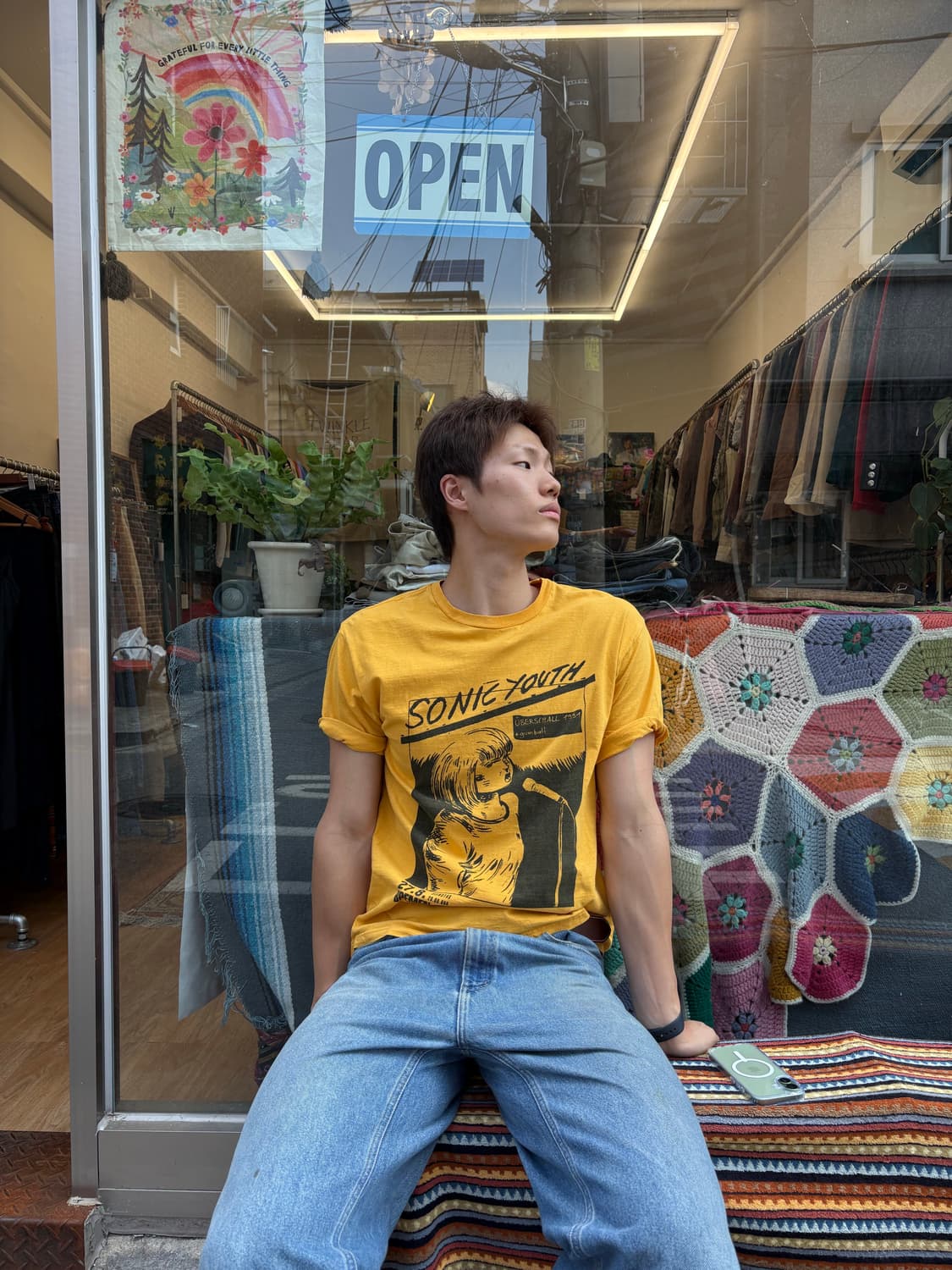 Hysteric Glamour × Sonic Youth Concert T 상품이미지4
