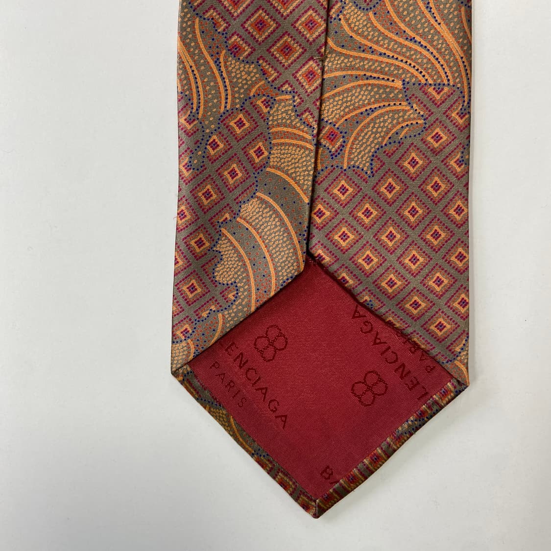 BALENCIAGA 발렌시아가 정품 명품 넥타이 상품이미지7