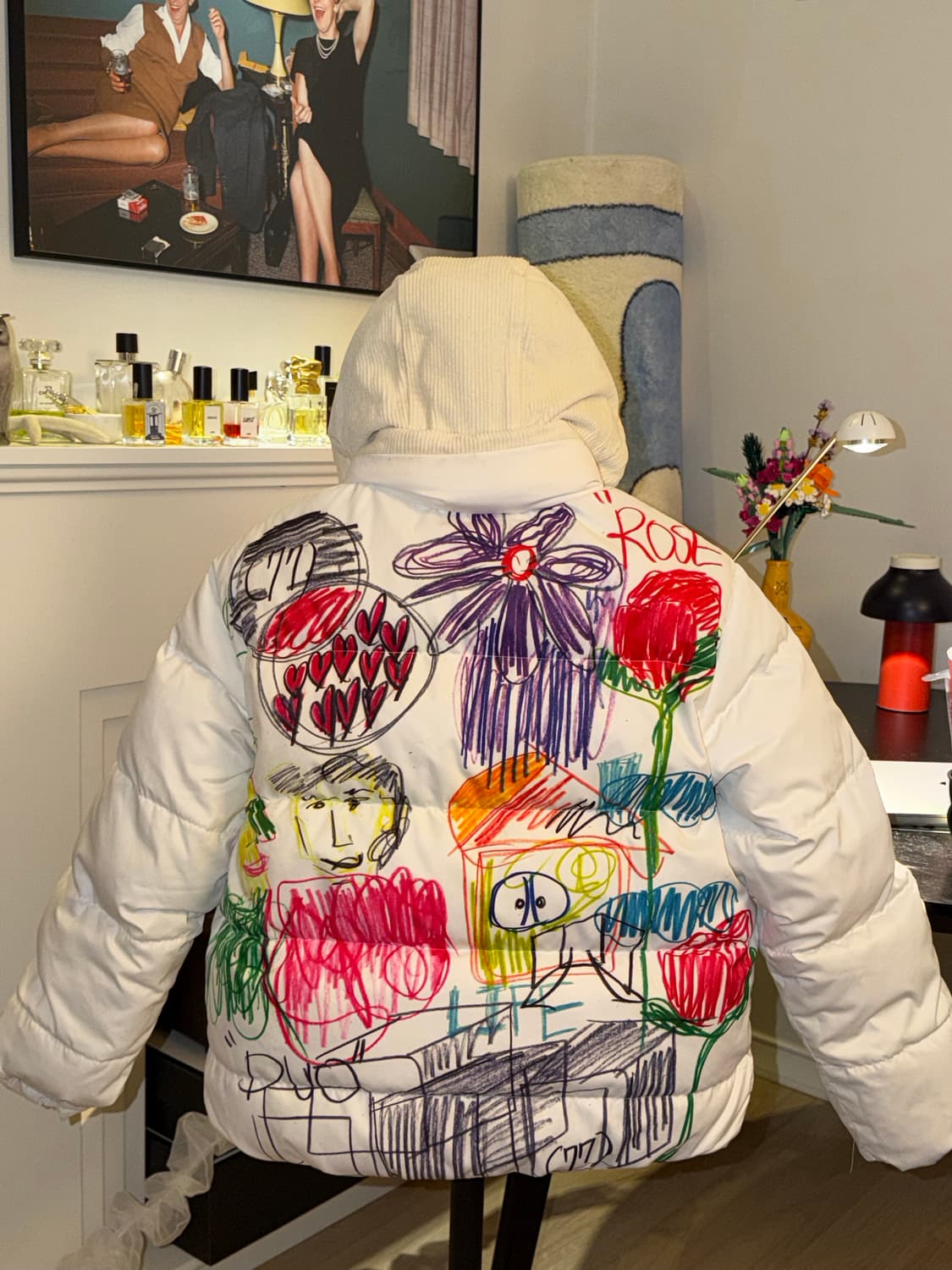 뮤지엄 비지터X마뗑킴 패딩/ The museum visitor 상품이미지1