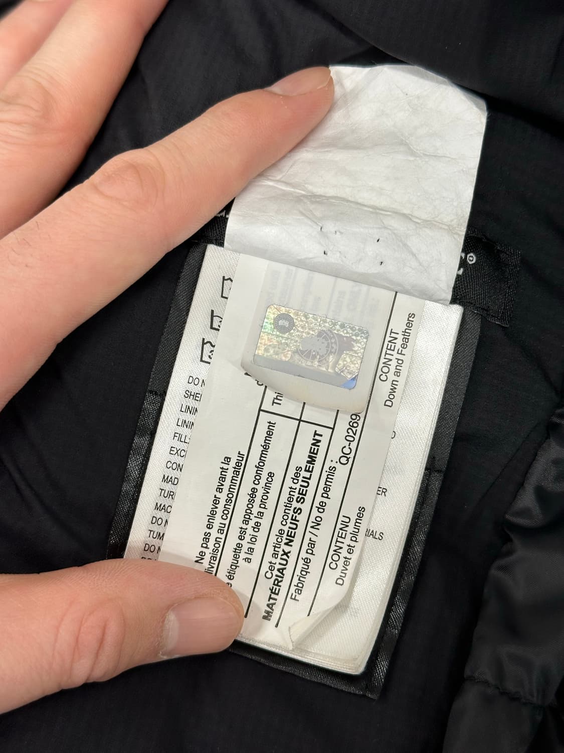 캐나다구스 롯지 패딩 L 상품이미지8