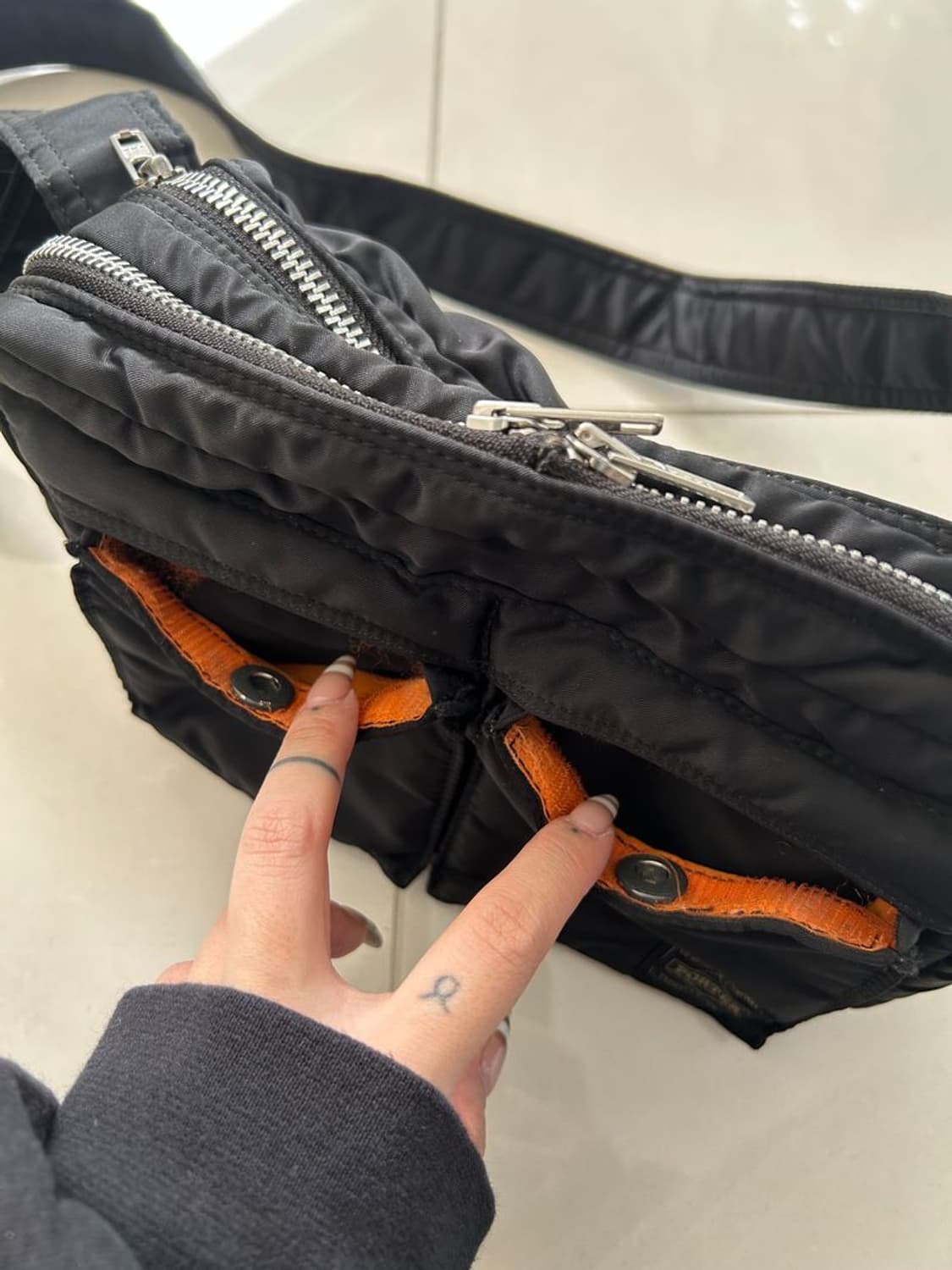 TANKER DOUBLE POCKET BAG 탱커 더블 포켓 백 상품이미지5