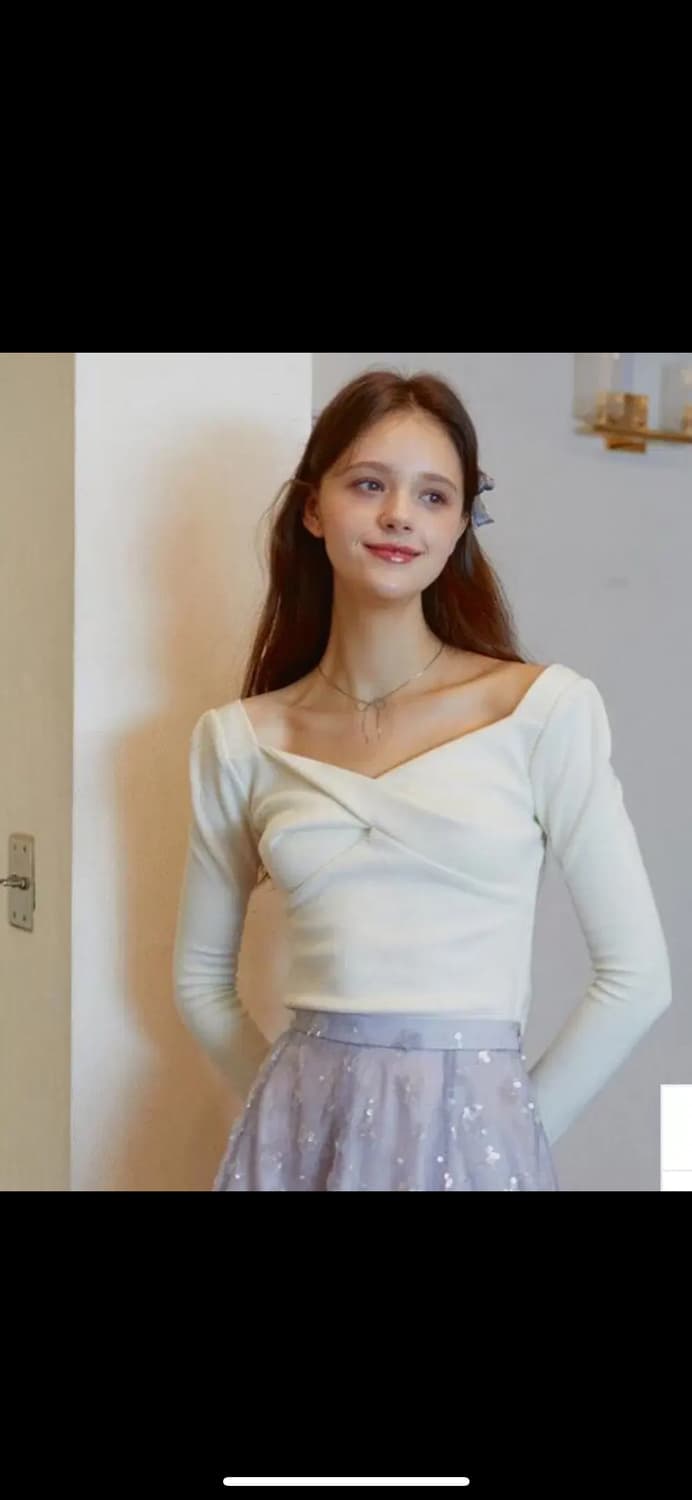 이바나헬싱키 블라우스 아이보리, 블랙 상품이미지3