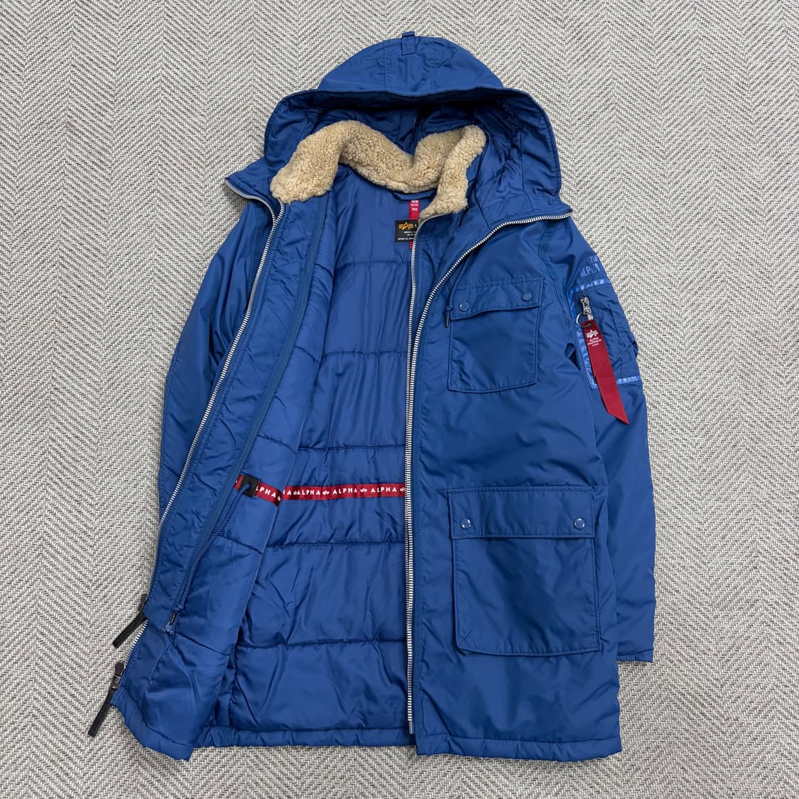 알파인더스트리 나일론 워크 패딩 v1585  상품이미지6