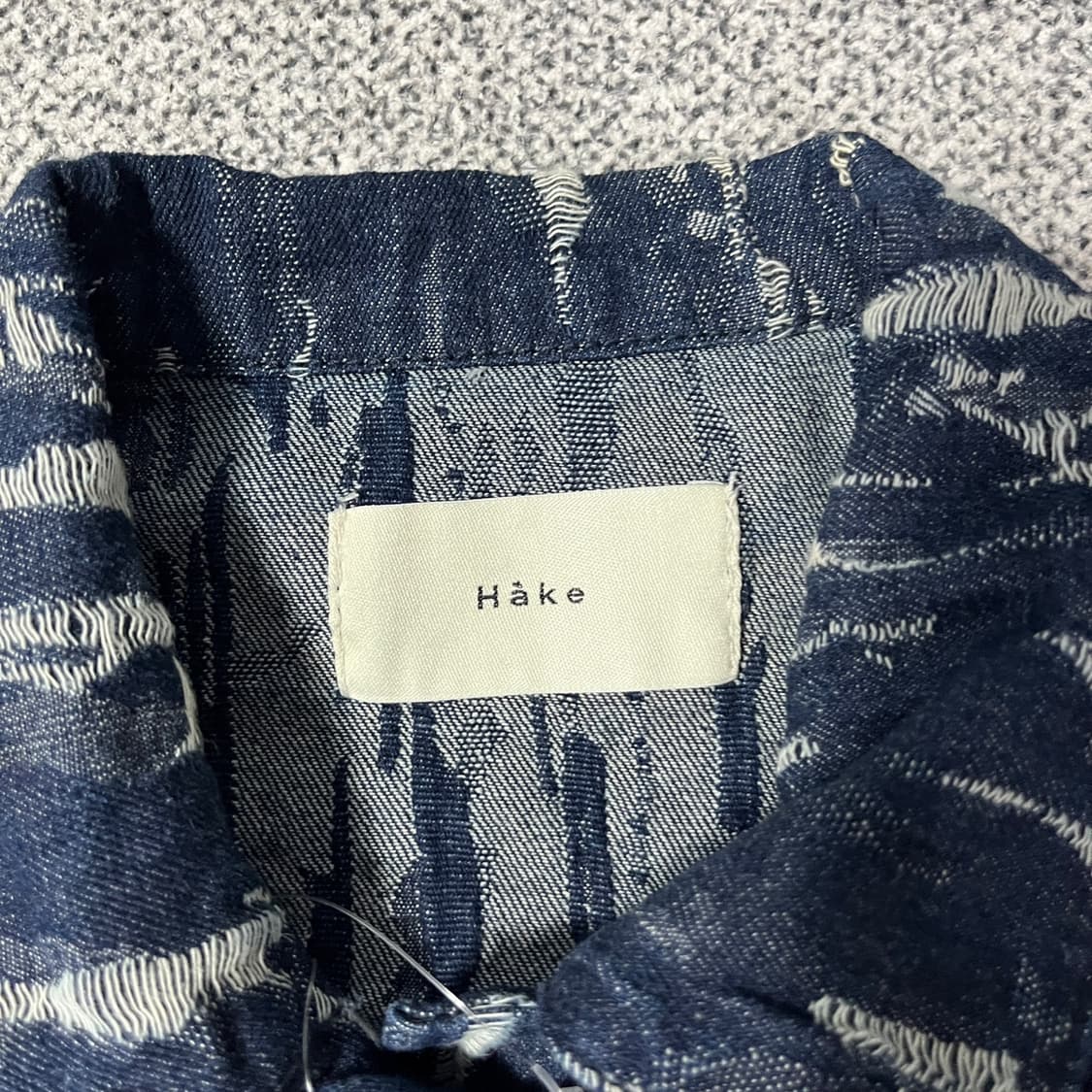 Hake 데님 셋업 청자켓 + 데님팬츠 상품이미지3