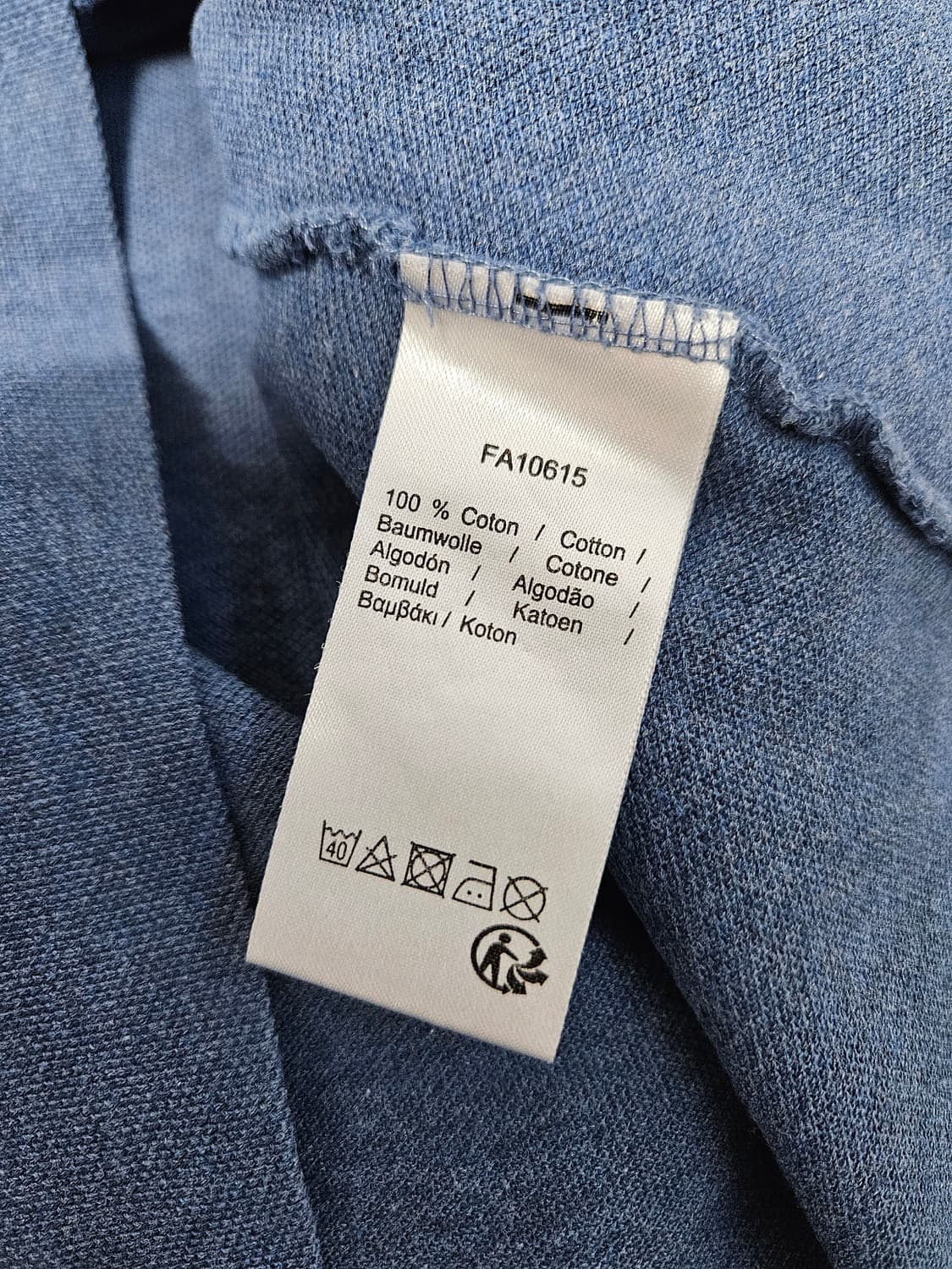 라코스테 클래식핏 블루 긴팔 카라티 티셔츠 pk 폴로 슬리브 M 남성 상품이미지4