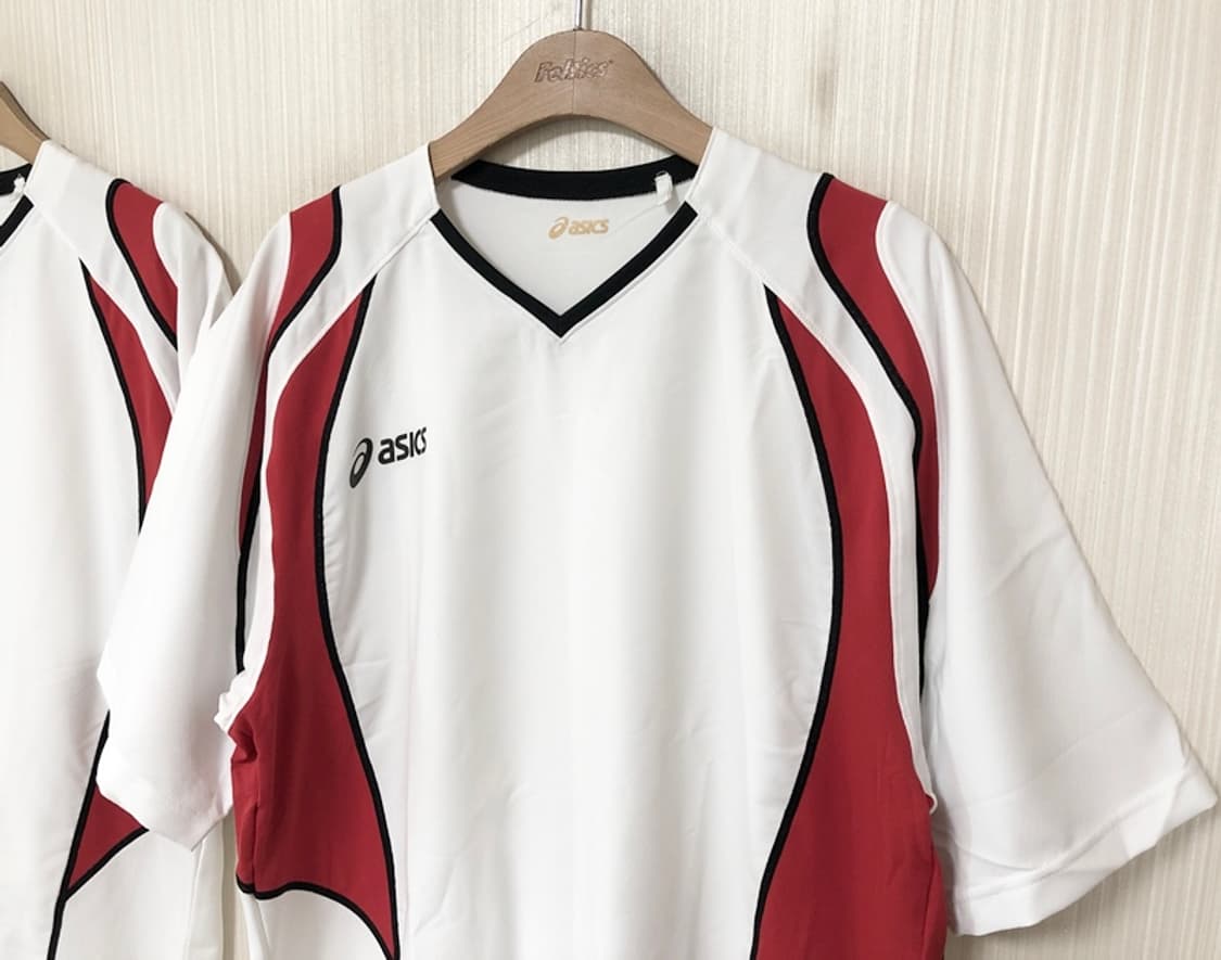 아식스(ASICS)배구 남성용 게임셔츠/져지 XO(2XL) 상품이미지6