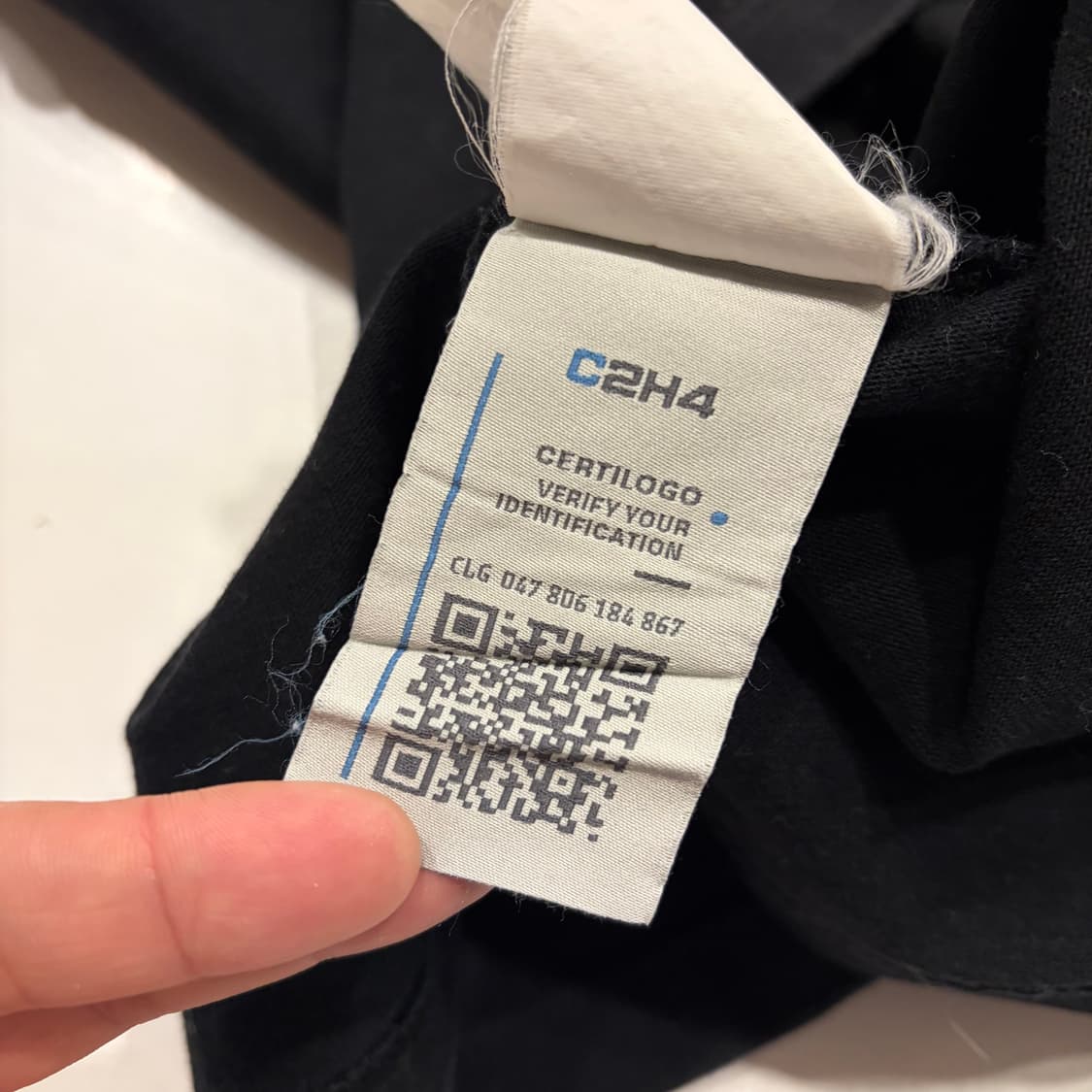 [L] C2H4 x 마스터마인드 반팔 티셔츠 블랙 C84 상품이미지6