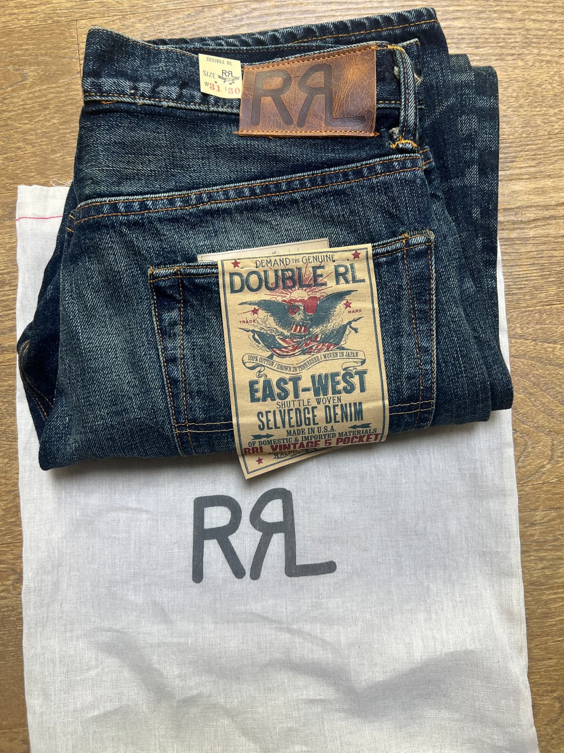 더블알엘 기빈스 빈파포 31/30 새제품 팝니다 상품이미지1