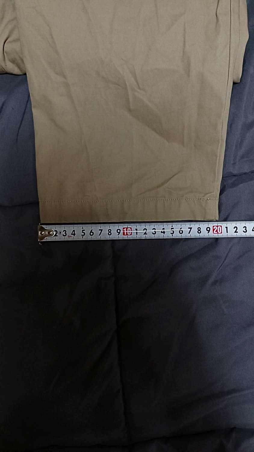 무신사 미사용 와이드면바지 31인치 기장101 상품이미지10