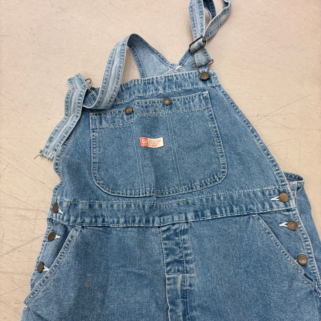 재팬빈티지 카펜터 데님 오버롤 상품이미지2